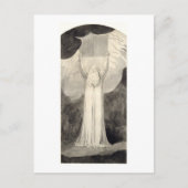 モーセ法を受け取る， c.1780 (ブラシと黒i ポストカード (正面)