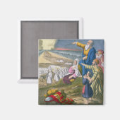 モーセ紅海を分ける聖書から マグネット (正面/裏面)