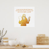 モーセ – 10戒 – もっとも偉大戒め ポスター (キッチン)