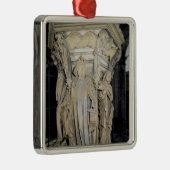 モーゼおよびジェレミア著並べられるデイヴィッド王 メタルオーナメント (右)