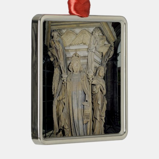 モーゼおよびジェレミア著並べられるデイヴィッド王 メタルオーナメント (右)