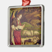 モーゼおよびホウキグサのトリプティク メタルオーナメント (左)