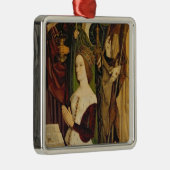 モーゼおよびホウキグサのトリプティク メタルオーナメント (右)