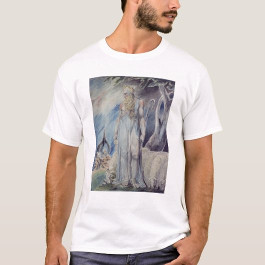 モーゼおよびホウキグサ Tシャツ (正面)