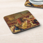 モーゼおよび真ちゅう製の蛇、c.1653-54 (カリフォルニアの油 コースター (左側)