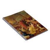 モーゼおよび真ちゅう製の蛇、c.1653-54 (カリフォルニアの油 ノートブック (右側)