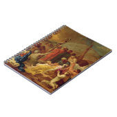 モーゼおよび真ちゅう製の蛇、c.1653-54 (カリフォルニアの油 ノートブック (左側)