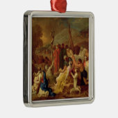 モーゼおよび真ちゅう製の蛇、c.1653-54 (カリフォルニアの油 メタルオーナメント (右)