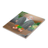 モーゼおよび10の命令の聖書の物語 タイル (側面)