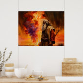 モーゼと燃えている茂み ポスター (キッチン)