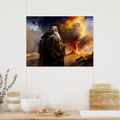 モーゼと燃えている茂み ポスター (キッチン)