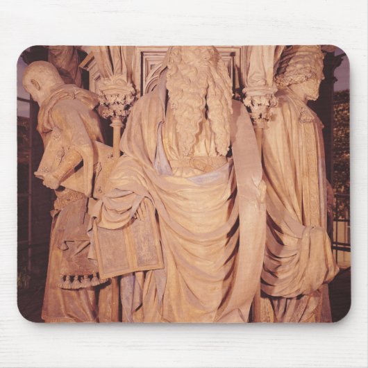 モーゼの六角形の台からの詳細 マウスパッド (正面)