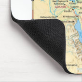 モーゼの出国エジプトおよびシナイ1400年から1200年の地図B マウスパッド (コーナー)