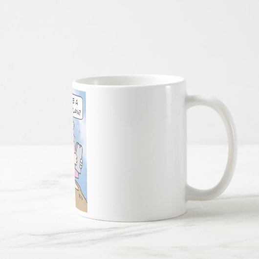 モーゼの命令バックアップ計画 コーヒーマグカップ (右)