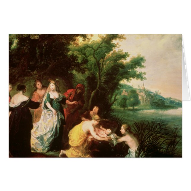 モーゼを発見しているファラオの娘 (正面横)