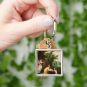 モーゼを発見しているファラオの娘 キーホルダー (手)