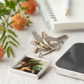 モーゼを発見しているファラオの娘 キーホルダー (側面)