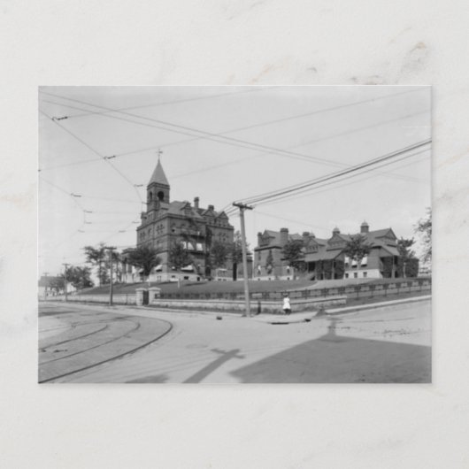 モーゼステイラー病院スクラントンPa.ポストカード ポストカード (正面)