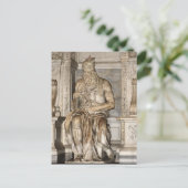 モーゼスバイミケランジェロ,ローマ ポストカード (スタンド正面)