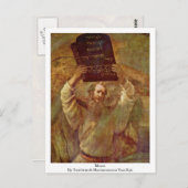 モーゼスバイレンブラントハーメンズーンヴァンリーン ポストカード (正面/裏面)