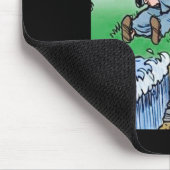 モーゼスポール魚釣り マウスパッド (コーナー)