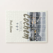 モーゼル川の宝石 ドイツ・コッヘム ヴィンテージ・スーベニア ジグソーパズル (横)