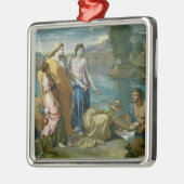 モーゼ1638年の見つけること メタルオーナメント (左)