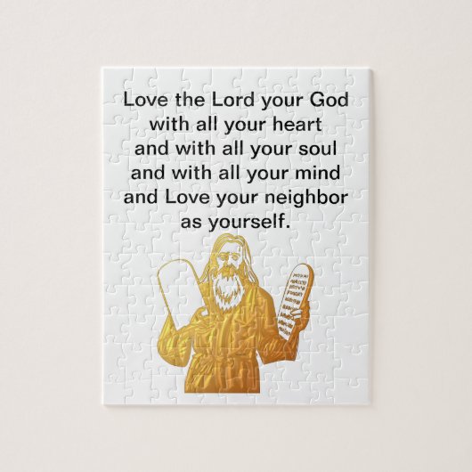 モーゼ- 10の命令-最も素晴らしい命令 ジグソーパズル (縦)