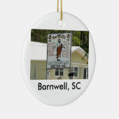 モーゼ、Barnwell。 SC セラミックオーナメント (右)