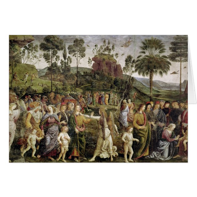 モーゼ、c.1481-83の旅行 (正面横)