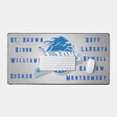 モータウン狂気サッカー デスクマット (キーボード&マウス)