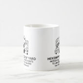 モータサルベージ場ビジネスプロモーション コーヒーマグカップ (中央)
