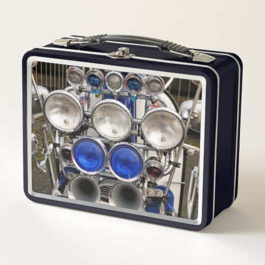 モータスクータ メタルランチボックス (正面)