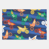 モータラマダートバイク ラッピングペーパーシート (正面)