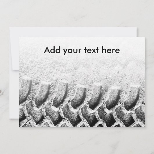 モータリングイベント招待状 招待状 (正面)