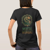 モータルウォンバット Tシャツ (裏面)