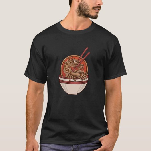 モータルラーメン Tシャツ (正面)