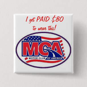 モータークラブアメリカ- MCA 40for80.com 缶バッジ
