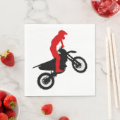 モータークロスライダー紙ナプキンス スタンダードランチョンナプキン (インサイチュ)
