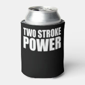 モータークロス2ストロークパワードライバイライダーTシャツ 缶クーラー (缶正面)