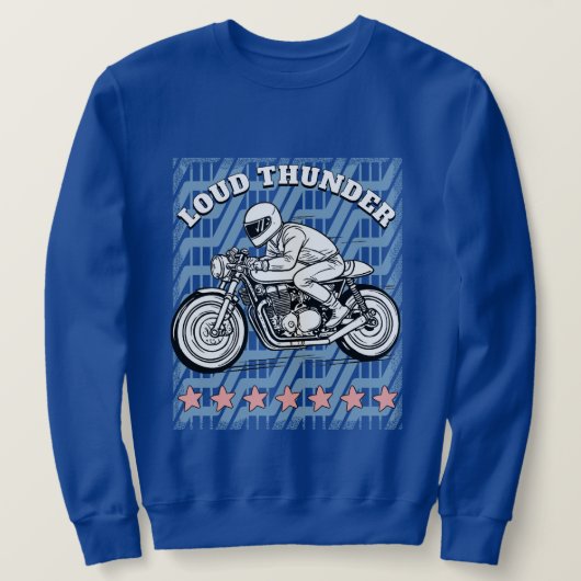 モーターサイクリスト スウェットシャツ (デザイン正面)