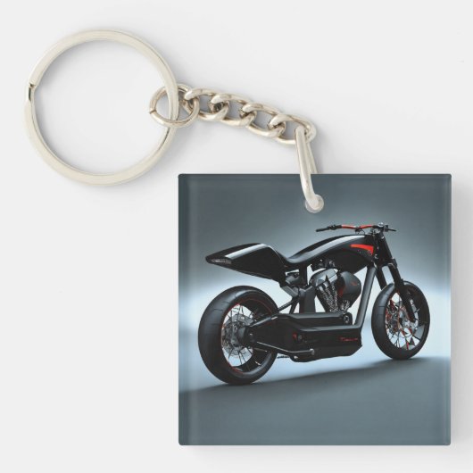 モーターサイクルキーチェーン キーホルダー (正面)