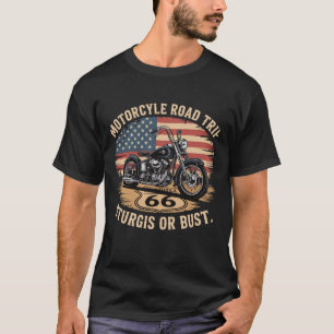 モーターサイクルロードトリップフード付きスウェットシャツ – ルート66 & American Tシャツ
