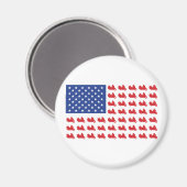 モーターサイクル・フラッグ・ウィング マグネット (正面/裏面)