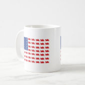 モーターサイクル・フラッグ・クルーザー コーヒーマグカップ (正面左)