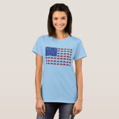 モーターサイクル・フラッグ・クルーザー Tシャツ (正面フル)