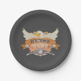 モーターサイクル ペーパープレート