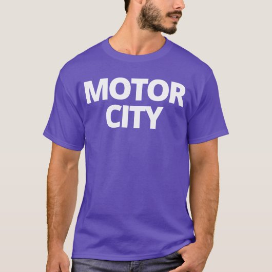 モーターシティ 家族 Tシャツ (正面)