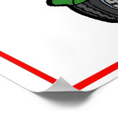 モータースクーターのストローク ポスター (角)