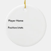 モータースポーツのオーナメント セラミックオーナメント (裏面)